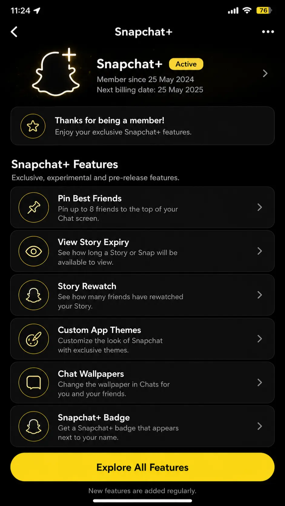 Enjoy your subscription is active