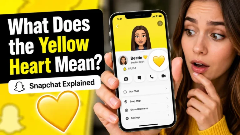 What Does Yellow Heart Means on Snapchat? Step-by-Step Guide